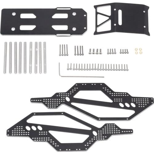 RC Car Alloy Chassis Frame Body Kit Replacement Parts Fit for Axial SCX24 90081 1:24 Scale RC Rock Crawler Accessory