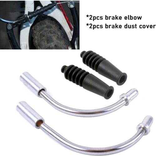 2020 New V Brake Noodles Plastic Sleeves Boots Protector Hose Mountain Tube Cable Bend MTB Guide Tools Pipe Bicycle Accessories