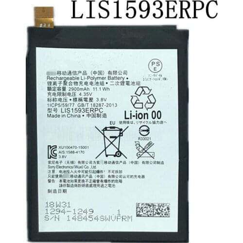 New 2900mAh LIS1593ERPC Replacement Battery For SONY Sony Xperia Z5 E6603 E6653 E6633 E6683 E6883 Bateria