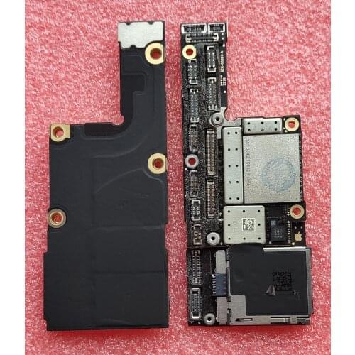 Original used For iPhone XS 64GB intel iCloud Motherboard, the board touch ID locked, Good Working After Change CPU Baseband