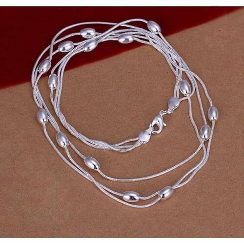 Jewellery Supplier Silver Plated Necklace For Women Classic jewelry New Design For mother