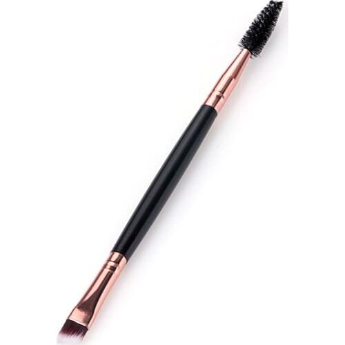 Professional Double-end Eyebrow Brush+Eyebrow Comb Makeup Brushes for Eye Brow Brush Makeup Tools