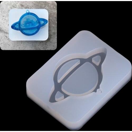 1 Pc Star Saturn Shape Silicone Mold Cake Jelly Chocolate Making Tool Decoration Bake