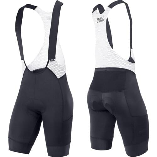 Lameda Pro Team 5D Padded Cycling Bib Shorts High Elasticity Bike Bib Shorts Breathable Mesh Back Antiskid Silicone Hem