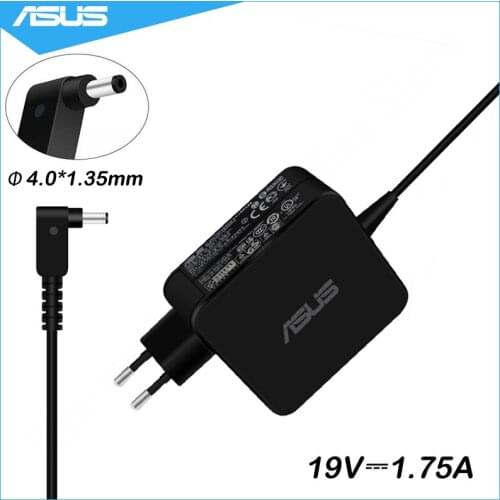 Laptop Charger 19V 1.75A 33W 4.0*1.35mm AC Adapter Power Supply For Asus C300 S200 X200 X200CA X201E X407M X509MA X543M X543MA