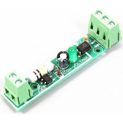 1PCS 1-Bit AC 220V Optocoupler Isolation Module Testing Board Adaptive for PLC