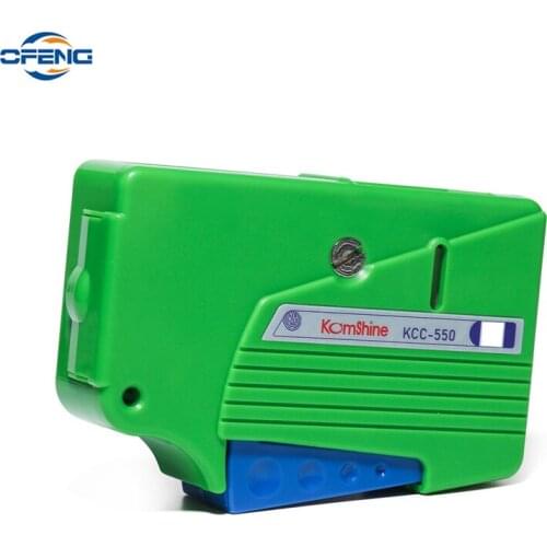 5Pcs/Lot KCC-550 Fiber Optic Cleaning Box Optical Connector Reel/Cassette Cleaner for FC+SC+ST+D4+MU+LC+MT+DIN connectors