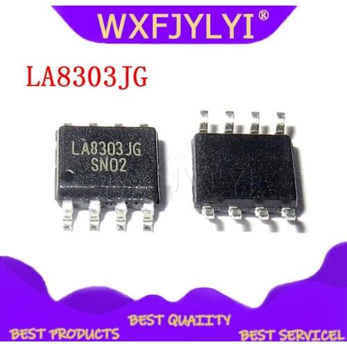 5pcs/lot LA8303 LA8303JG SOP-8 spotlights Driver IC original authentic