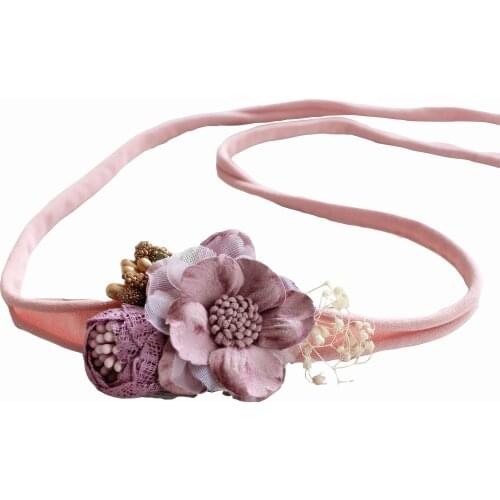 Chic Headwear For Kids Girl Hair Accessories Flower Headband