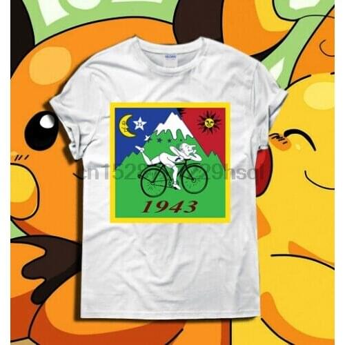 Albert Hofmann LSD Trip T Shirt Top Bicycle Day 1943 Acid Psychedelic S - XXL