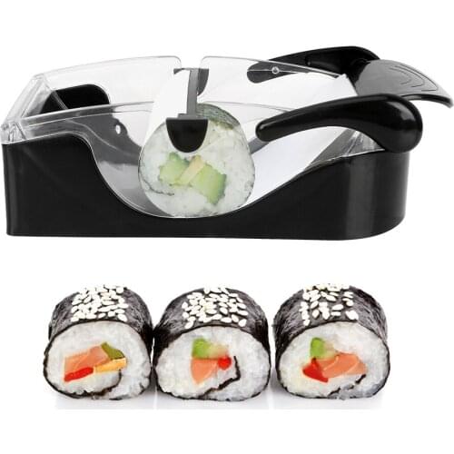 Non-stick Sushi Roller Tools Kitchen Accessories Roll Mold Sushi Maker Gadgets