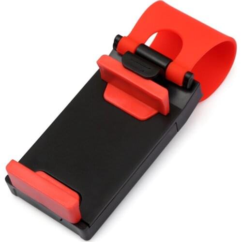 Car steering wheel mobile phone clip For Skoda Octavia A5 A7 Fabia Superb Rapid Yeti