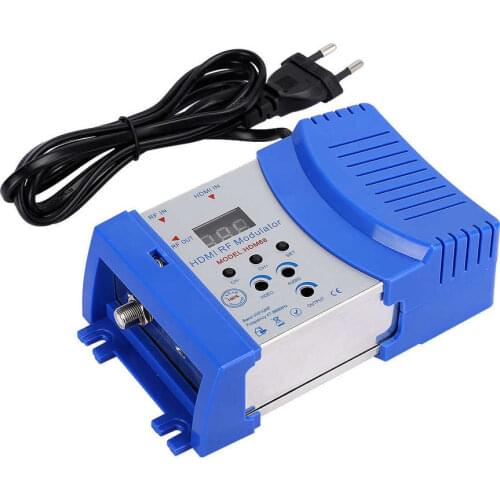 HD Modulator HDM68 Digital HDMI RF VHF / UHF Frequency Computer Accessories EU Plug 100-240V HD Modulator