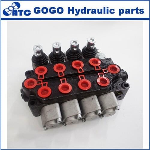 ZT-L12 hydraulic monoblock multiple directional control tractor valve, used in hydraulic system of tractors and other machinery