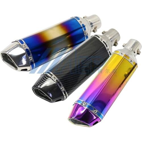 Motorcycle Exhaust Pipe Muffler Scooter DB Killer pitbike aerox royal enfield vespa for pcx msx 150 duke 125 390 piaggio mp3