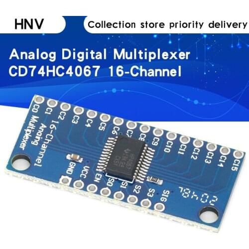 Smart Electronics CD74HC4067 16-Channel Analog Digital Multiplexer Breakout Board Module For arduino