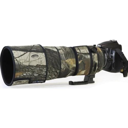 ROLANPRO Camouflage Lens Clothing Rain Cover for Nikon AF-S 300mm f/2.8D ED Anti-shake I and II Compatible Lens Sleeve Guns Case