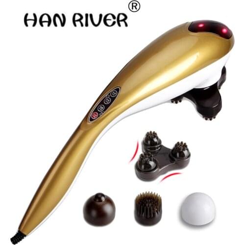 Young dolphins massage stick electric massager beats hammer vibration massage back neck shoulder waist massage equipment