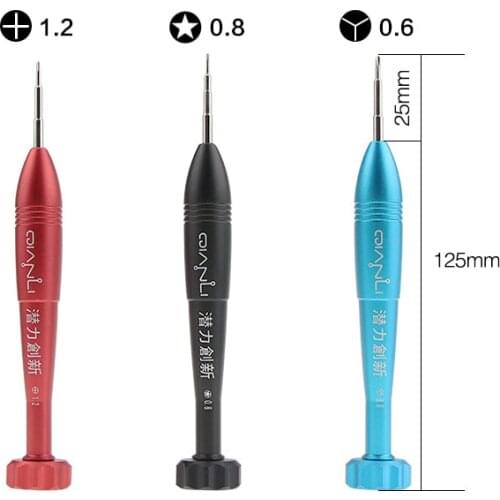 UANME Alloy Steel Precision Screwdriver Set Opening Repair Tools For iPhone X 8 8PLUS 7 7PLUS Mobile Phone Repair Tool