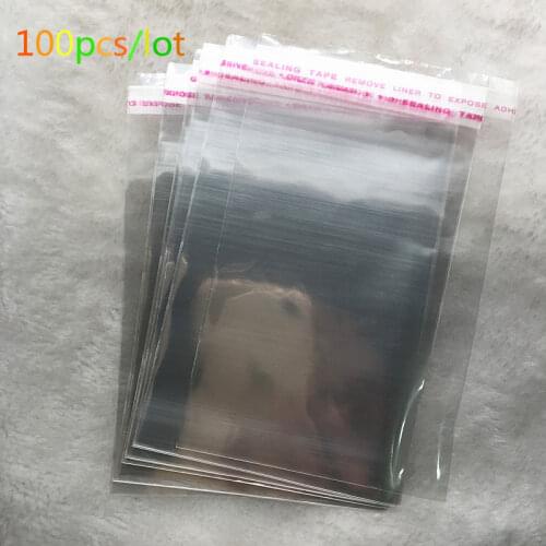 Wholesale 4x6-14x14cm Various Models Resealable Poly Bag Transparent Opp Plastic Bags Self Adhesive Seal Jewellery Making Bag