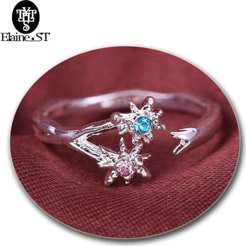 Wholesale 10Pcs Fantasy Anime Your Name Ring Swap the Body Meet love Star Rings Cosplay Jewelry Open Rings for Women Anillos