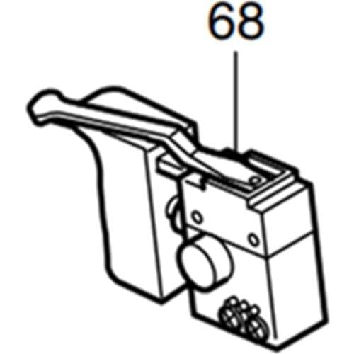 SWITCH For Makita HR2453 HR2450 HR2440 HR2020 650508-0