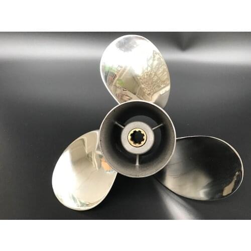 9 1/4x12 for 9.9hp-15hp parsun propellers 8 tooth parsun outboard motors stainless steel propellers boat accessories marine