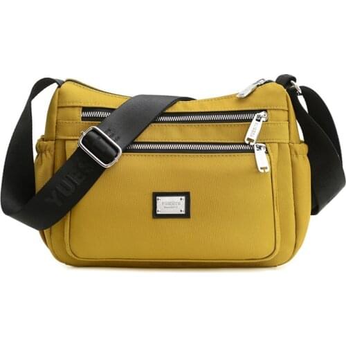 New 9 Colors Simple crossbody bags Large Capacity Cross bag 2021 womens trend Casual Womens shoulder bag Fashion borsa donna