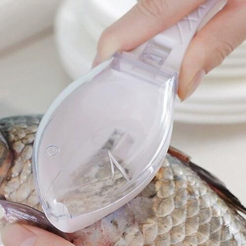 Fish Scale Skin Remover Scraping Fishing Scale Brush Graters Kitchen Creative Seafood Tools Kitchenware Peeler