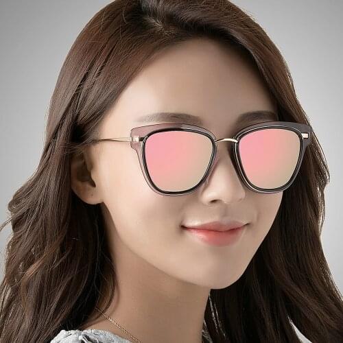 Women Sunglasses Polarized UV400 Lens Luxury Crystal Ladies Brand Designer Cat Eye Fashion Sun Glasses Eyewear For Female V3038