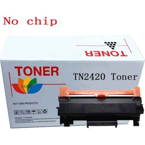 Compatible TN-2420 Toner Cartridge (No chip) for Brother MFC-L2710DN L2710DW L2730DW L2750DW, DCP-L2550DN L2510D L2530DW L2537DW
