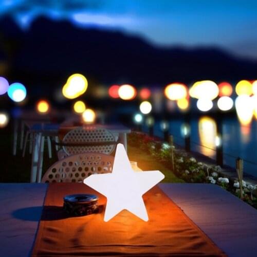 Led Outdoor Star Decorative Table Lamp Childrens Room Night Light Color Charging Atmosphere LightS Camping Night Lamps