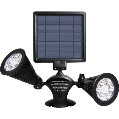 LED Solar Powered Outdoor Lights Lamp Fence Gutter Roof Yard Wall Garden light Outdoor Lighting Led Solar Light