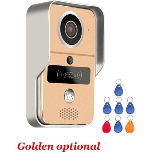 Smart Home 1080P WiFi IP Video Door phone intercom Doorbell Wireless Unlock Peephole Camera Doorbell IOS Android
