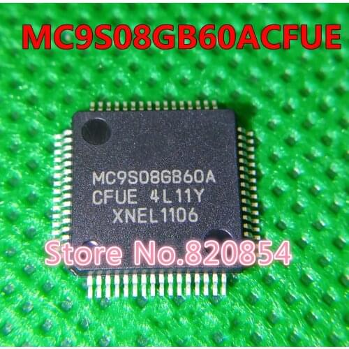 1pcs MC9S08GB60ACFUE MC9S08GB60ACFU MC9S08GB60A LQFP64