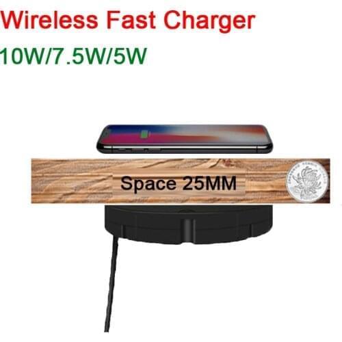 10W Qi Wireless Fast Charger (distance 30mm) Charging Transmitter board + coil usb TYPE-C power FOR Samsung iPhone