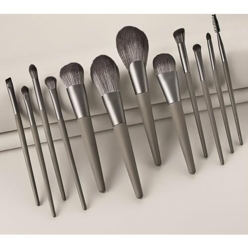 12PCS Make Up Brushes Multifunctional Makeup Brush Concealer Eyeshadow Foundation Makeup Brush Set Tool