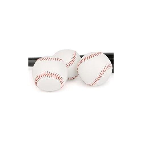 9 Handmade Baseballs PVC Upper Rubber Inner Soft Baseball Balls Softball Ball Training Exercise Baseball Balls