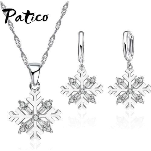 925 Sterling Silver Generous Beautiful New Snowflake Flower Fashion Female Anniversary Gift And Cubic Zirconia