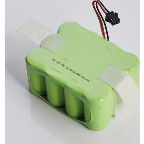 NEW 14.4V Ni-Mh SC rechargeable battery 3800mAh Vacuum Cleaner Sweeping Robot for KV8 XR210 XR510 XR210A XR210B XR510B XR510C