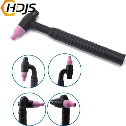 QQ-150 Argon arc welding accessories 360° any silicone tube argon arc welding gun universal argon arc welding gun handle
