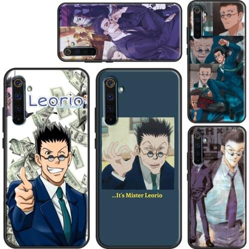 Leorio Paladiknight Hunter x Hunter Case For OPPO Realme 8 Pro 6 7 Q3 Pro C3 C11 C15 C21 GT OnePlus 8 Pro 9 Pro 7T 8T 9R Cover