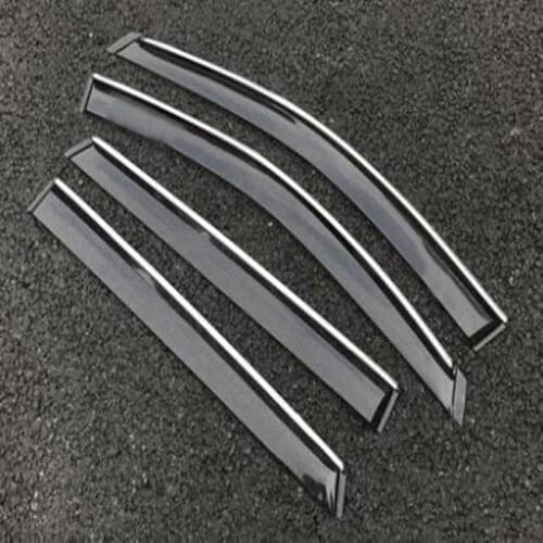 For Mazda cx-8 cx 8 cx8 2019 high quality ABS Car Window Rain Shield Shelters Cover ABS Sun Window Visor 4PCS/set Car styling
