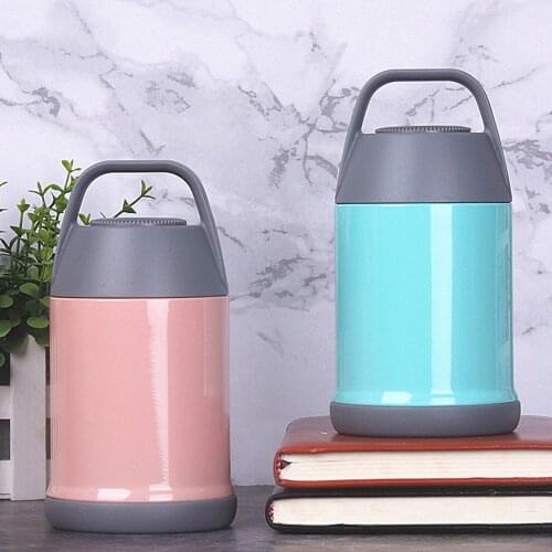 Double Tier Hot Food Flask Lunch Vacuum Storage Bento Box Hot for Hours Stainless Steel Lunch Container for Kids Adult _WK