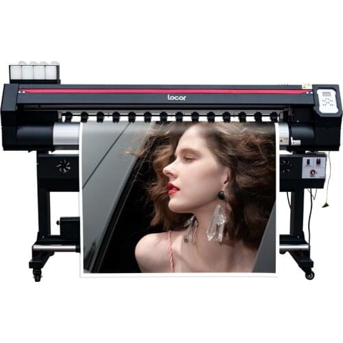 Grand 1800 I3200 Head Canvas Printer Locor Flex Machine Xp600 Eco Solvent Vinyl Printer 1.8M