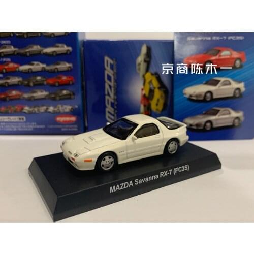 1/64 KYOSHO MAZDA SAVANNA RX-7 FC3S Takahashi Ryosuke LM F1 RACING Collection of die-cast alloy car decoration model toys