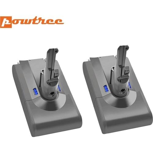 Powtree 4000mAh 21.6V V8 Battery For Dyson V8 Battery Absolute V8 Animal Li-ion Vacuum Cleaner Rechargeable BATTERY