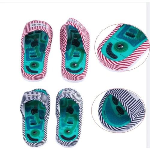 Foot Massage Slippers Health Magnetic Acupuncture Feet Care Massager Shoes Acupuncture Therapy Massager Shoes