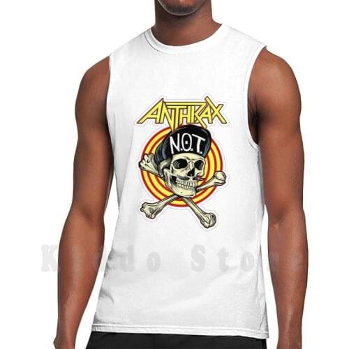 N.O.T tank tops vest sleeveless Anthrax Band Heavy Metal Judas Priest Sepultura