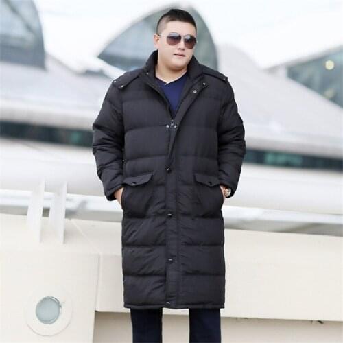 Winter plus fertilizer big size 7XL 8XL 9XL 10XL mens down jacket extra hooded casual the fat body shape warm down jacket coat